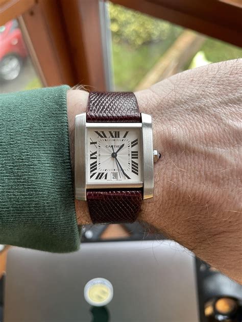 cartier tank lizard strap